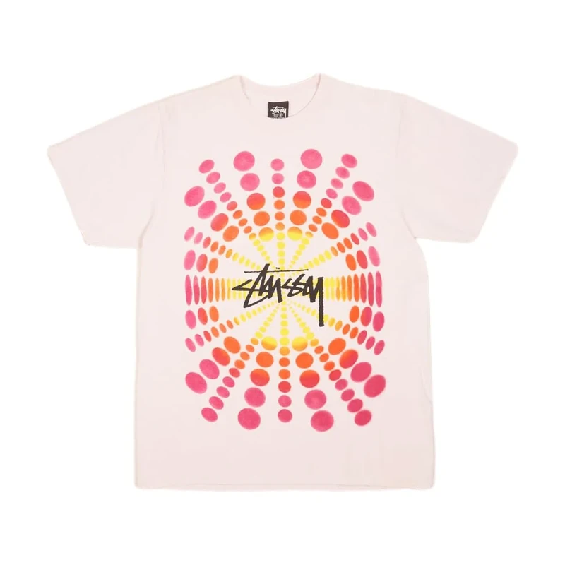 Stussy Pre-Loved 2Atticus Pigment Dyed T-Shirt Pink