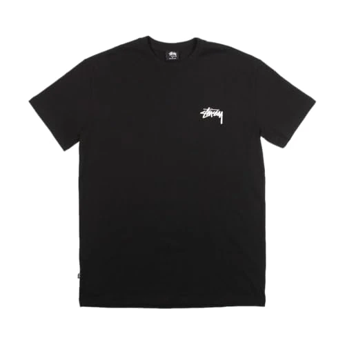Stussy Pre-Loved 6Orange Dice T-Shirt Black