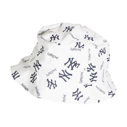 Supreme Pre-Loved Yankees Crusher Bucket hat White