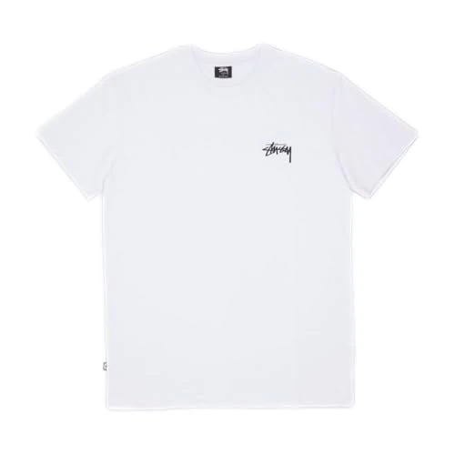 Stussy Pre-Loved 6Car Dice T-Shirt White