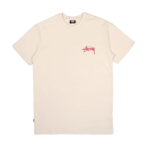 Stussy Pre-Loved 4Rex T-Shirt Beige