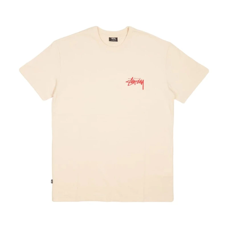 Stussy Pre-Loved Rex T-Shirt Beige