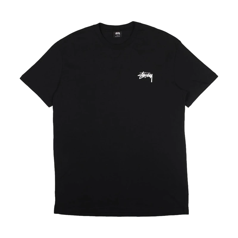 Stussy Pre-Loved Playing Cards T-Shirt - Black, Size L