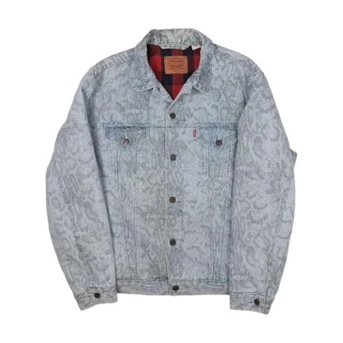 Supreme Pre-Loved Levis Trucker Jacket Snakeskin
