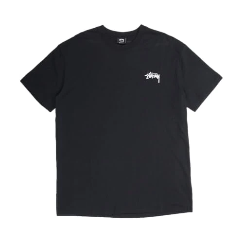 Stussy Pre-Loved Playing Cards T-Shirt - Black, Size M