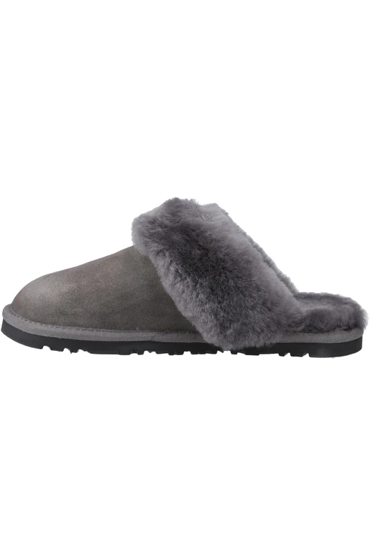 Hush Puppies Women's Samantha Mule Slipper, Grey, 8 UK