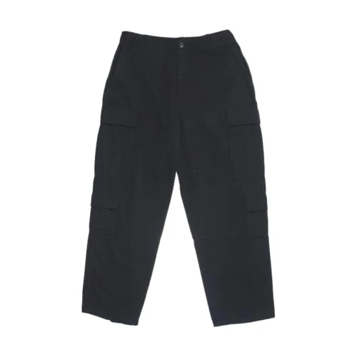 Stussy Pre-Loved Surplus Cargo Trousers Black