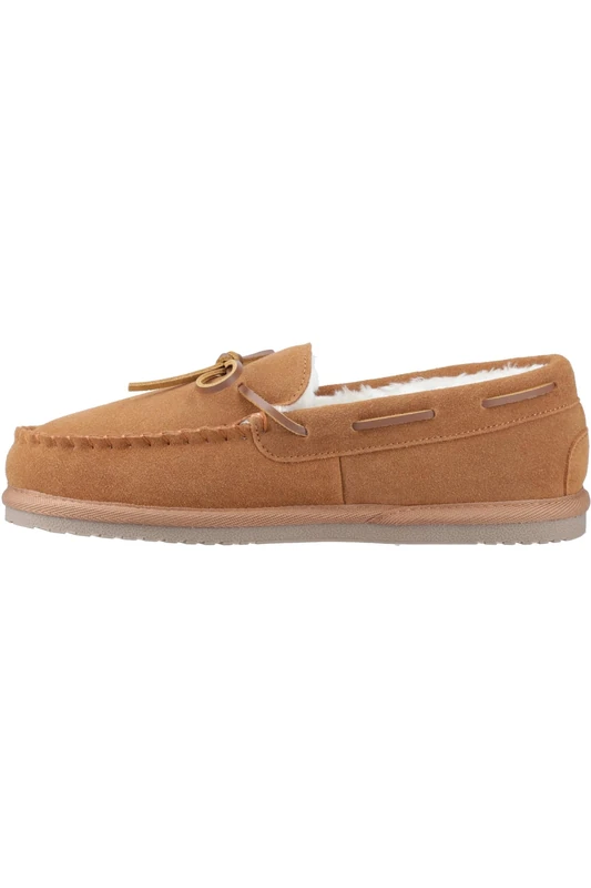 Hush Puppies Men's Abraham Slipper, Tan, 6 UK - Image 1