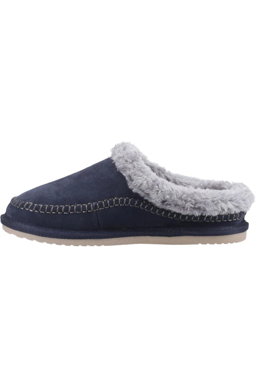Hush Puppies Male Atticus Slipper, Navy, 11