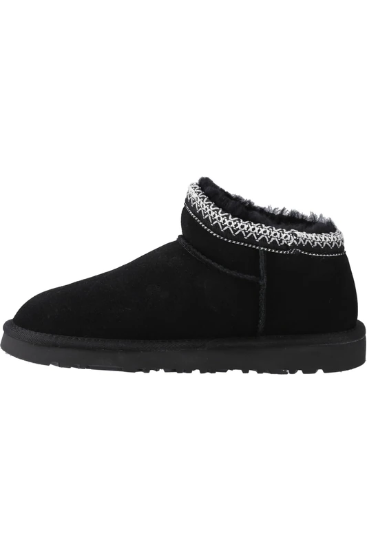 Hush Puppies Women's Sloane Bootie Slipper, Black, 6 UK