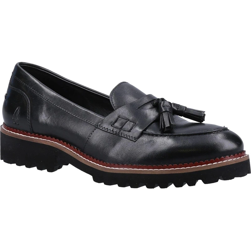 Hush Puppies Female Ginny Loafer, Black, 3