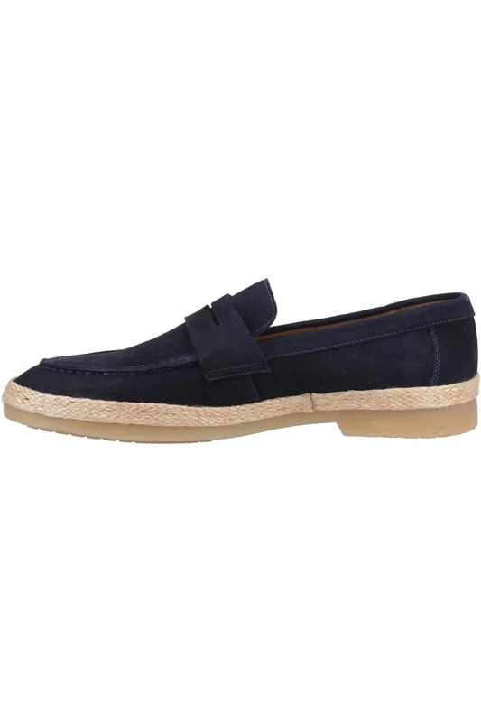 Hush Puppies Male Laurence Loafer, Navy, 8