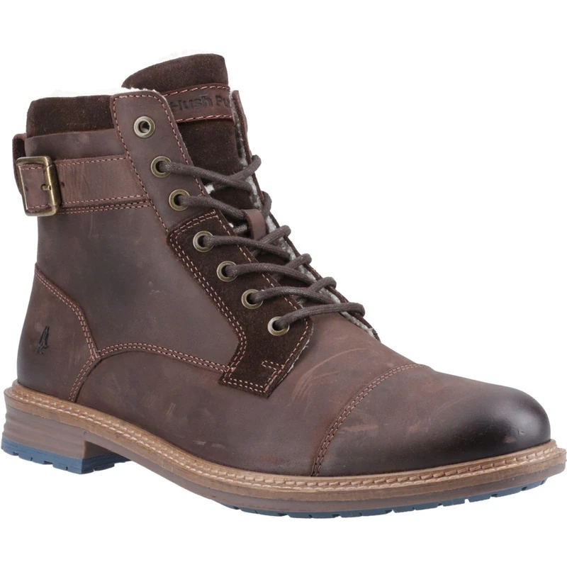 Hush Puppies Male Jordan Buckle Boot, Brown, 8