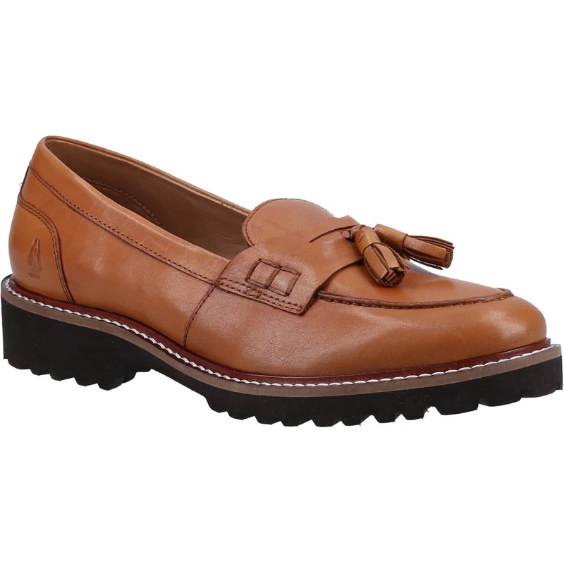 Hush Puppies Female Ginny Loafer, Tan, 7