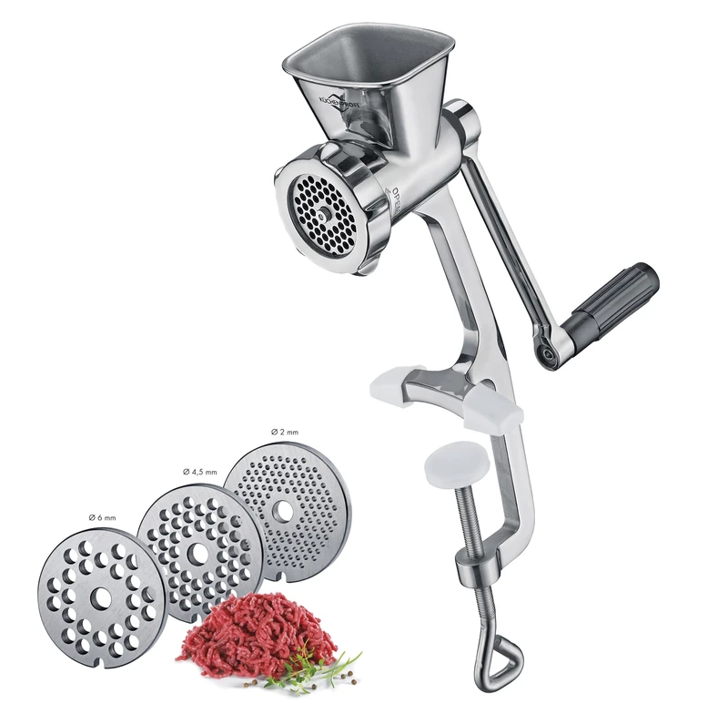 Küchenprofi 0825562800 Meat Grinder, Stainless Steel - Image 1