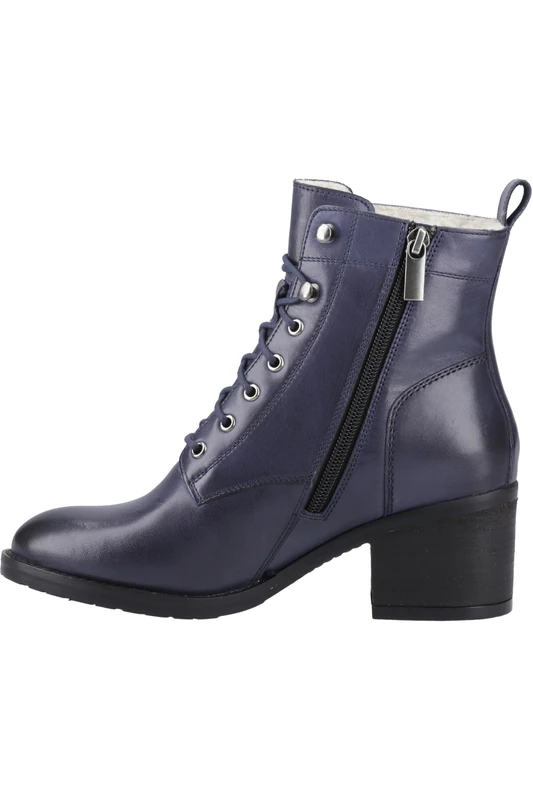 Hush Puppies Female Harriet Boot, Navy, 8