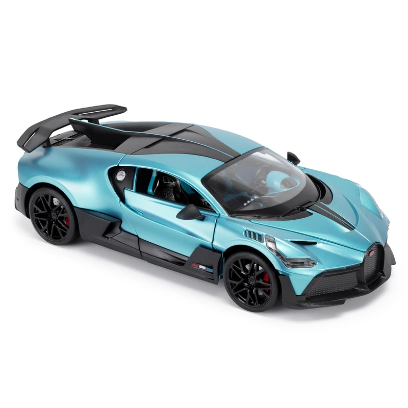Bugatti Divo 1:18 Scale Die-Cast Model Car - Blue | Detailed Collectors Edition Diecast | Official Licensed Product