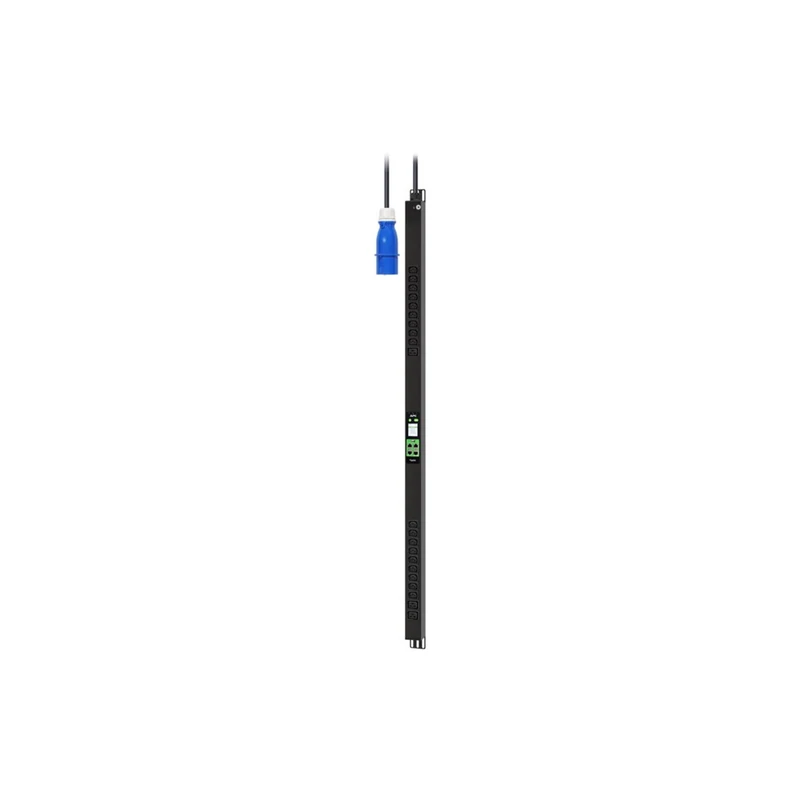 APC by Schneider electric Easy Metered Rack PDU, Zero U, 11 kW, 230V, 21 C13 and 3 C19 outlets, IEC309 - Image 1