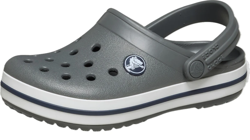 Crocs Unisex Kids,Crocband Clog K, Slate Grey/Navy, 6 UK