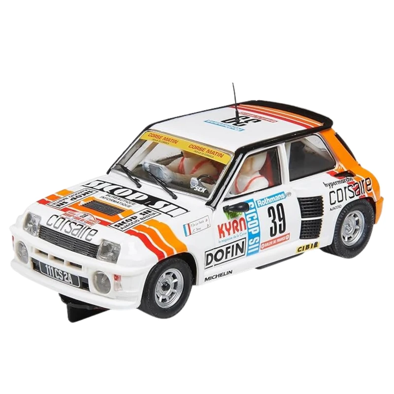 SCALEXTRIC - Advance Racing Vehicle - Slot Car - Scale 1:32 (Renault 5 Turbo - Tour de Corse '84)