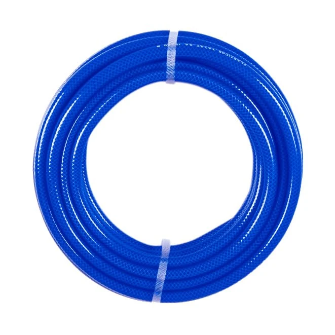 TATAY Garden Hose 50m Ø1/2" 12.5mm | Anti-UV & Max Pressure 13bar | High Flexibility & Resistance | PVC & Polyester Mesh | 60º to -20º | 3-Year Warranty - Blue Line