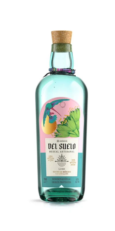 Del Suelo | Liso | Mezcal Artesanal | Tropical Fruit, Juicy/Lush, Floral, Berries, Tropical Fruit | 70cl | 45%