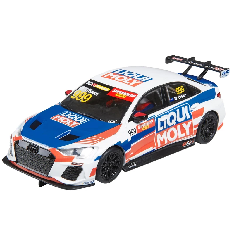 Scalextric Audi RS3 LMS TCR Liqui Moly - 1:32 Scale Slot Car