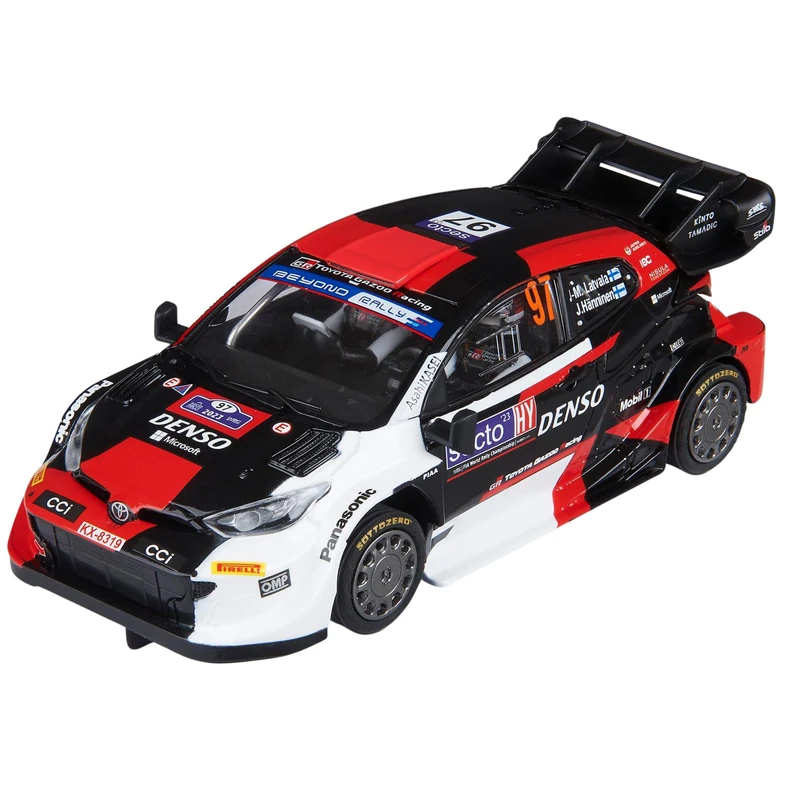 SCALEXTRIC - Advance Racing Vehicle - Slot Car - Scale 1:32 (Toyota Yaris WRC - Latvala Finland '23)