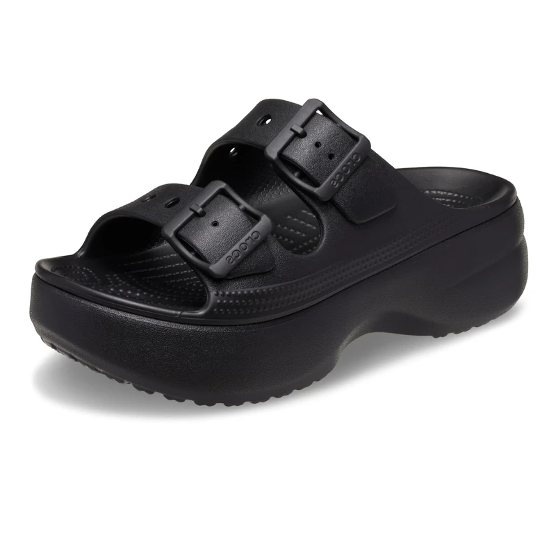 Crocs Women,Saturday Platform Sandal W, Black, 4 UK Women