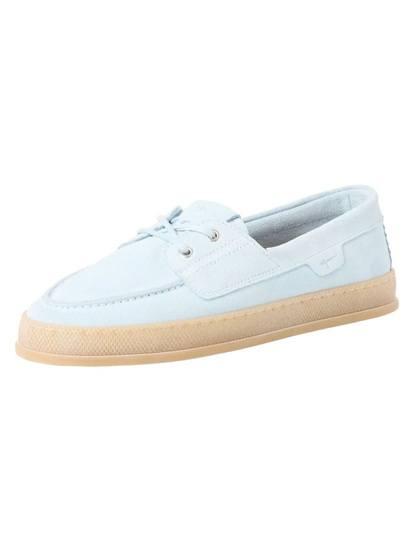 Tamaris Women Moccasin flat Leather blue 8 UK