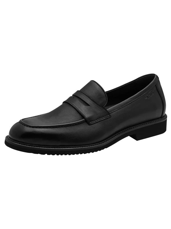 Tamaris Men's loafer flat leather black 10.5 UK