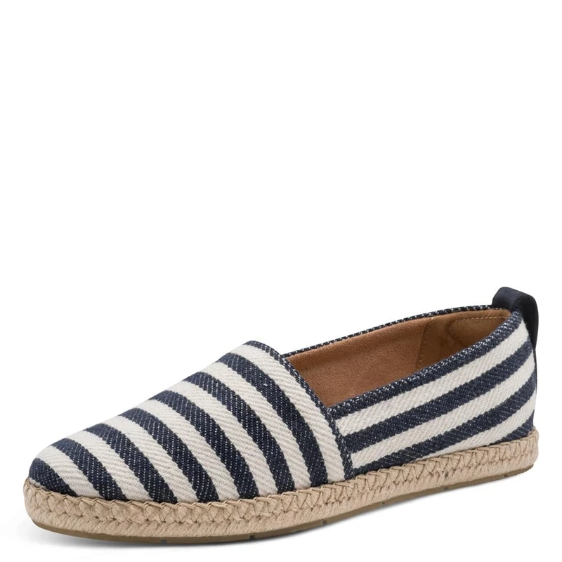 Tamaris Women's espadrilles flat blue 4 UK