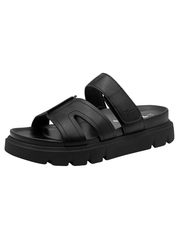 Tamaris Women's mule with wedge heel black 3.5 UK