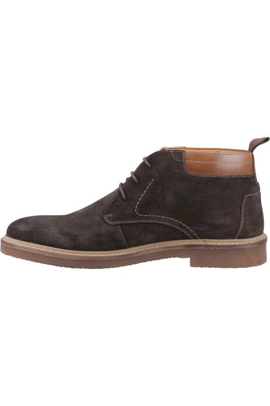 Hush Puppies Male Gideon Chukka Boot, Chocolate, 7