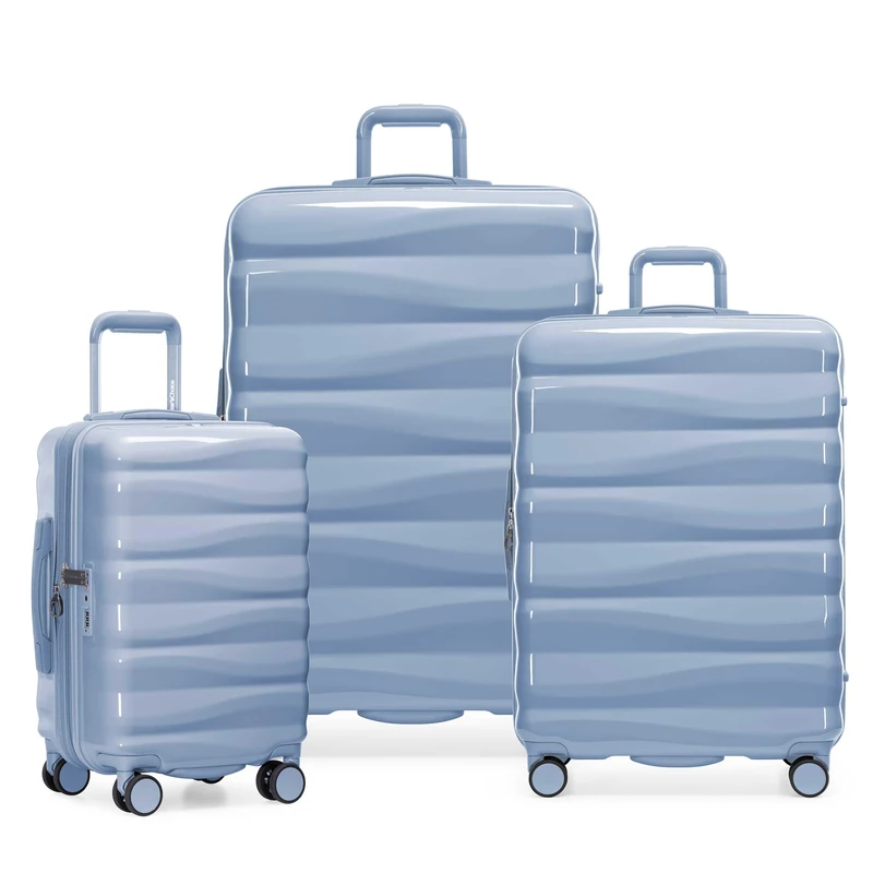 Traveler's Choice Edinburgh Ii Hardside Spinner Luggage with TSA Lock, Blue, 29" Large, Traveler's Choice Edinburgh Ii Hardside Spinner Luggage with TSA Lock