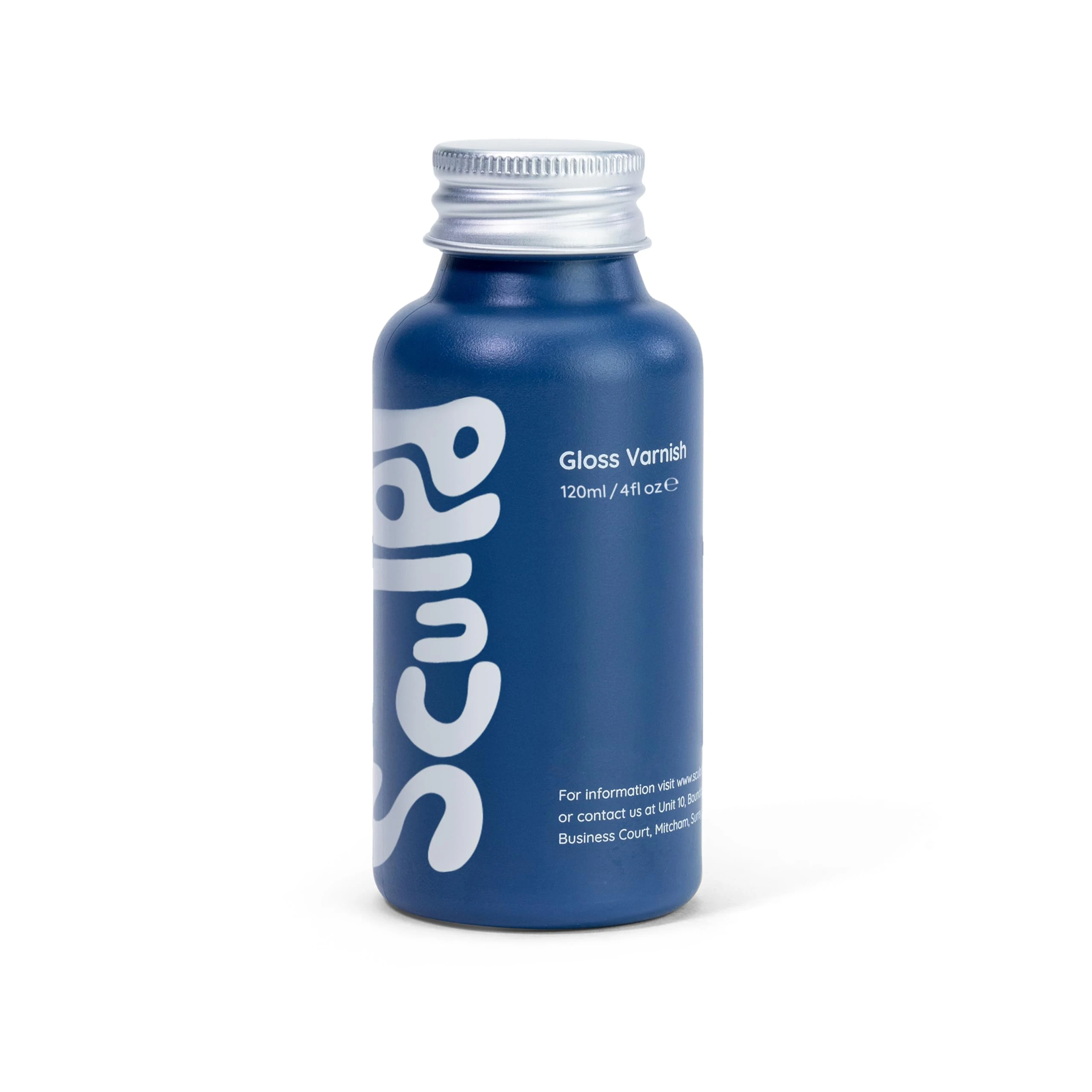 Sculpd Clear Varnish for Air Dry Clay - Premium Clear Gloss Finish for Pottery & Acrylic Paint - Waterproof, Scratch Resistant, Colorless Ceramic Sealer - Hobbies Arts & Crafts DIY, 120 ml