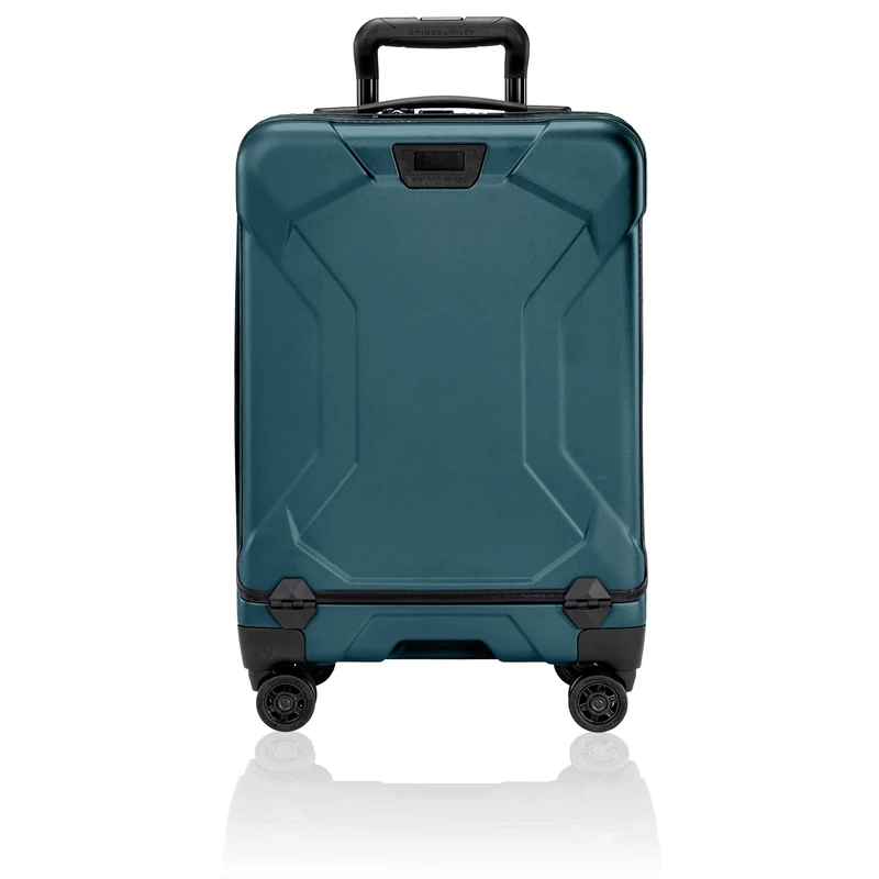 Briggs & Riley Torq 2.0 Hardside Domestic Carry-On 4 Wheel Spinner Suitcase, 56cm, 44.9L, Ocean