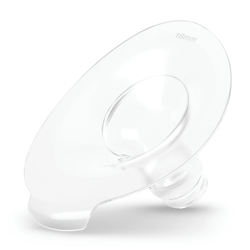 Medela Magic InBra Breast Shields, 2 Count of 18mm Breast Pump Flanges, Made Without BPA - Image 1
