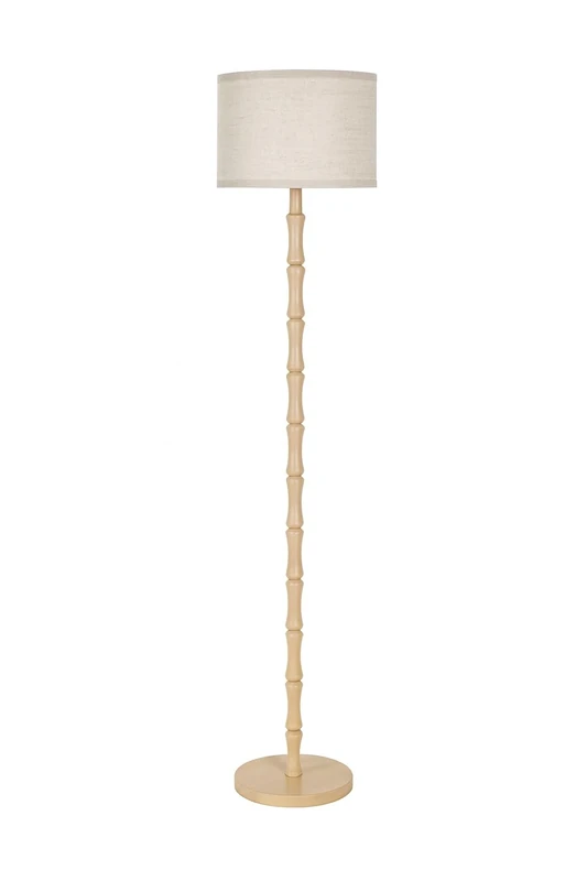LumniexDesigns Wood Floor Lamp for Living Room, Elegant Standing Lamp with Solid Stable Structure, Tall Lamp with Natural Oak Finish, Warm Light for a Relaxing, Bedroom and Inviting Home Atmosphere