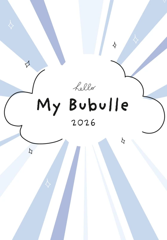 MyBubulle - Bullet Journal 2026 Pré-rempli - Agenda Daté Pro & Perso - Coloriage, Manifestation, Vision, Objectifs, Bien-être, Habitudes, Productivité ... pour organiser et réussir votre année - Image 1
