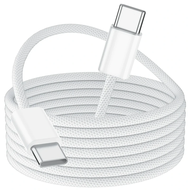 iPhone 17 16 15 Charger Cable 3M, 60W Braided USB C Charger Cable 3M Long USBC to USBC Cable Fast Charging Cable Type C charge cable Lead Wire for iPhone 16 15 Pro Max/16 15 Plus/16 15, iPad, Mackbook