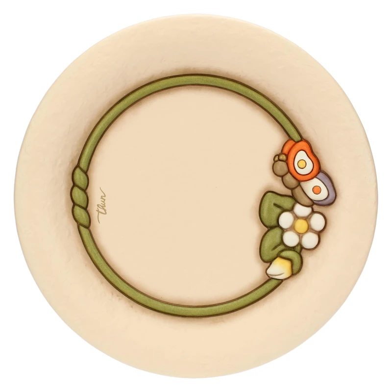 THUN - Centerpiece - Ceramic - Country Bloom Collection - 30.2 x 30.2 x 3.2 cm