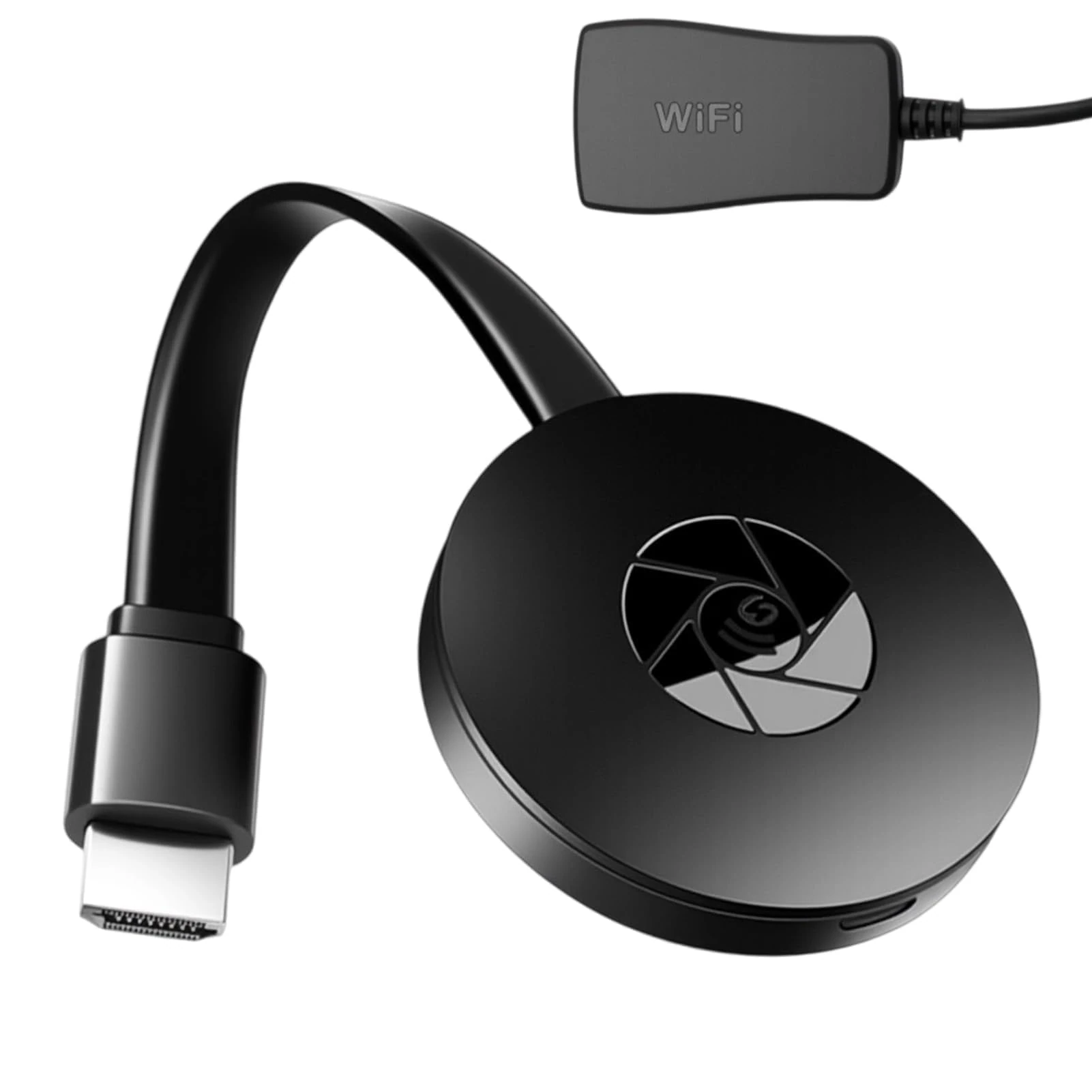 Wireless HDMI Display Adapter Adapt 4K Streaming Plug for TV Projector Play Dual-Band WiFi Compatible with Windows macOS Android iOS Airplay Miracast DLNA No Lag HD Audio and Video