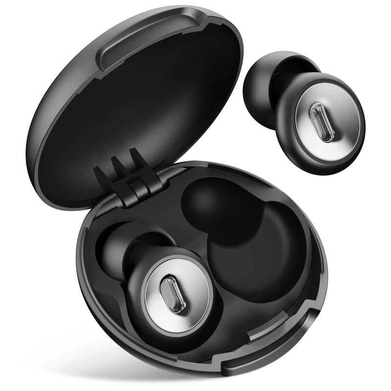 Fioobie Ear Plugs for Sleep - Lab-Certified Noise Cancelling Earplugs for Deep Focus, Travel, Sensitivity | Comfortable & Reusable Silicone | 46 dB Hearing Protection