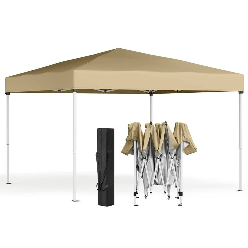 SONGMICS 3m x 3m Pop Up Gazebo, UPF 50+ Folding Canopy Tent