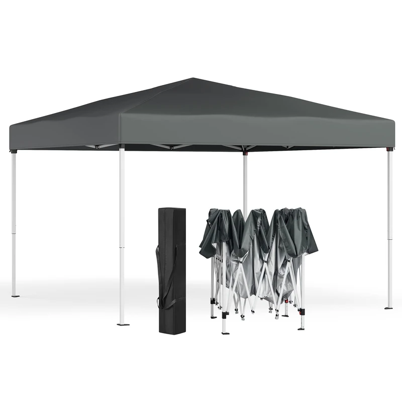 SONGMICS 3m x 3m Pop Up Gazebo, UPF 50+ Folding Canopy Tent