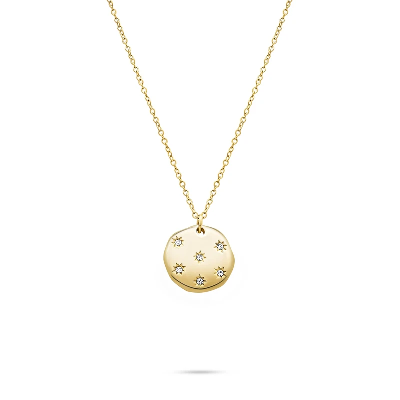 Tamaris Ladies Necklace TJ-0646-N-45 in Stainless Steel IP Gold