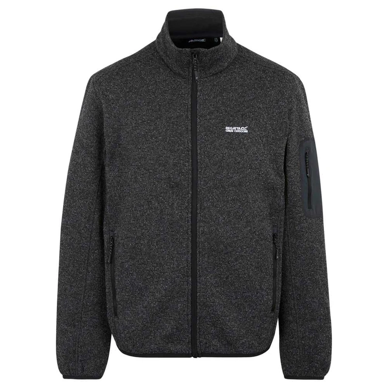 Regatta Mens Newhill Full Zip Fleece Stretch Warm Outdoor Winter Layer Top