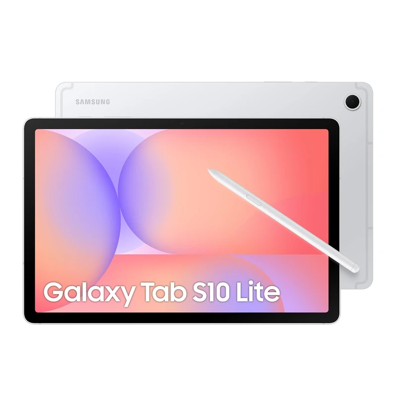 Samsung Galaxy Tab S10 Lite, AI Tablet, 6GB Memory, 256GB Storage, 10.9" 90Hz display, S Pen Included, Long Battery Life, Silver, 3 Year Extended Warranty (UK Version)