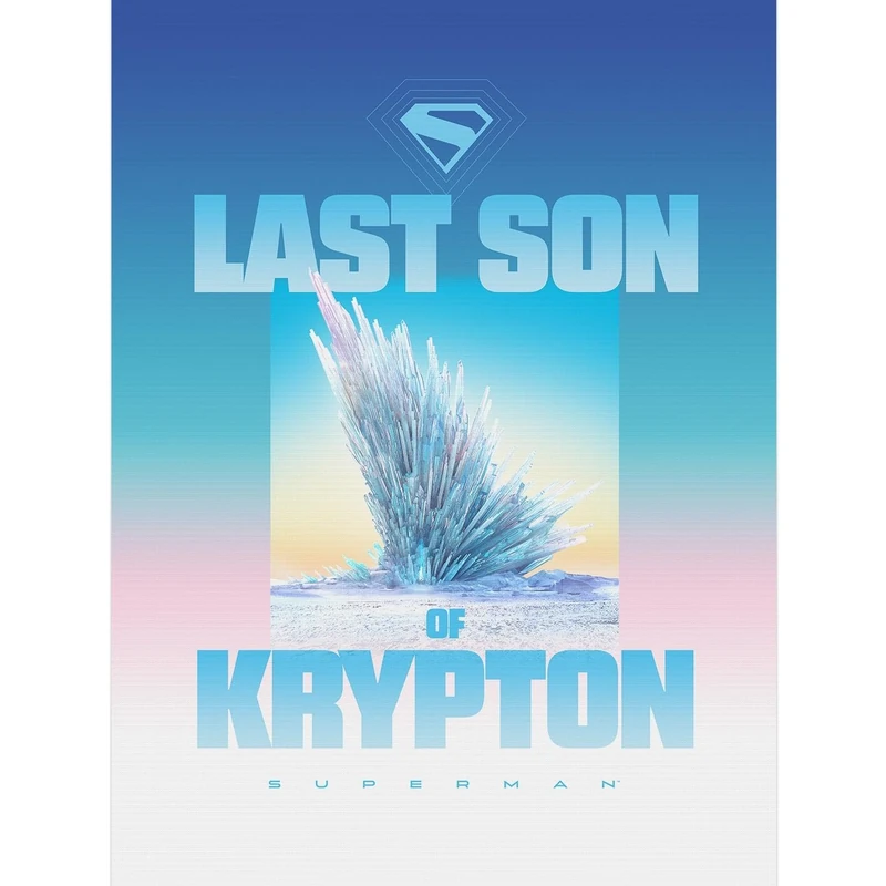 Pyramid International Superman Canvas – Last Son of Krypton 2025 Edition | Official DC Comics Artwork | 60cm x 80cm Stretched Wall Canvas | Heroic Decor for Comic Fans